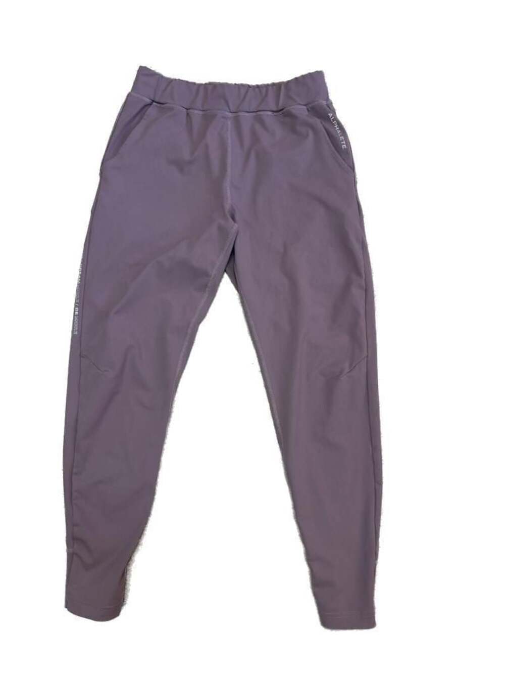 Alphalete Women's Mauve High-Waisted Athletic Joggers with Pockets